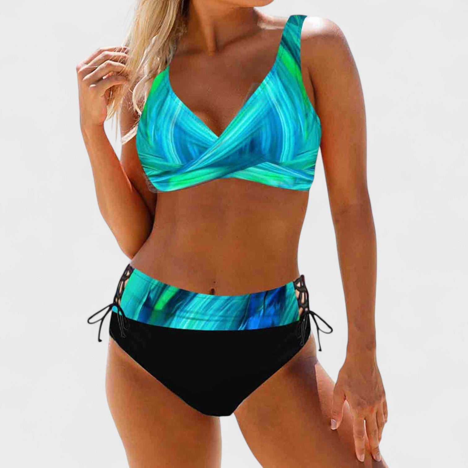 Eva – Bikini Colorido y Alegre que Realza Tu Verano