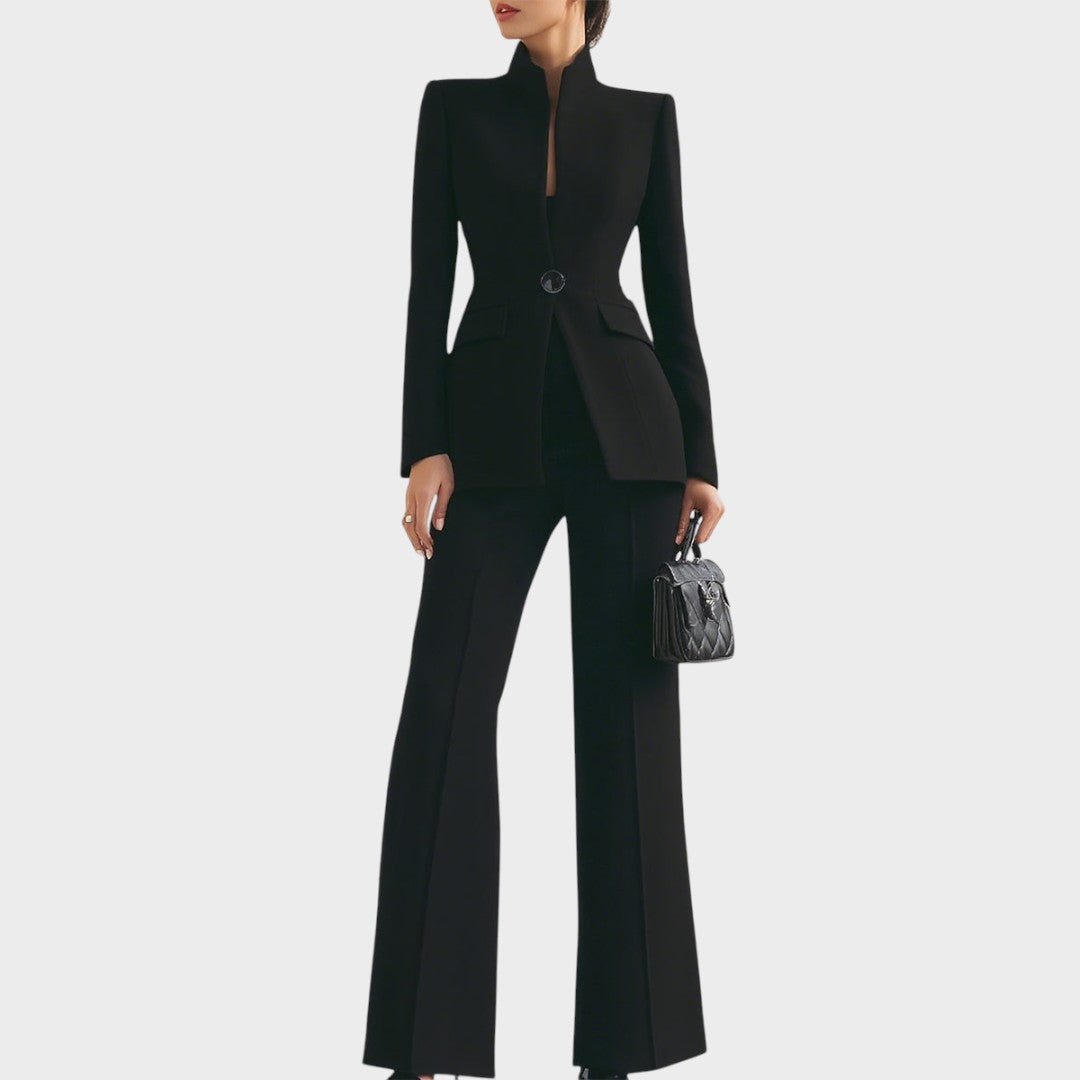 Elizabethe Conjunto de Traje Elegante