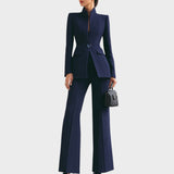 Elizabethe Conjunto de Traje Elegante
