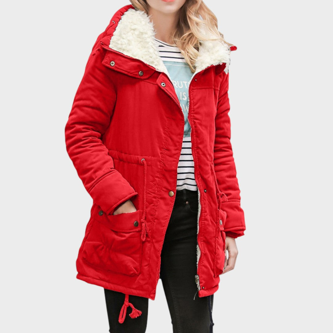 Laida Abrigo Acolchado con Forro