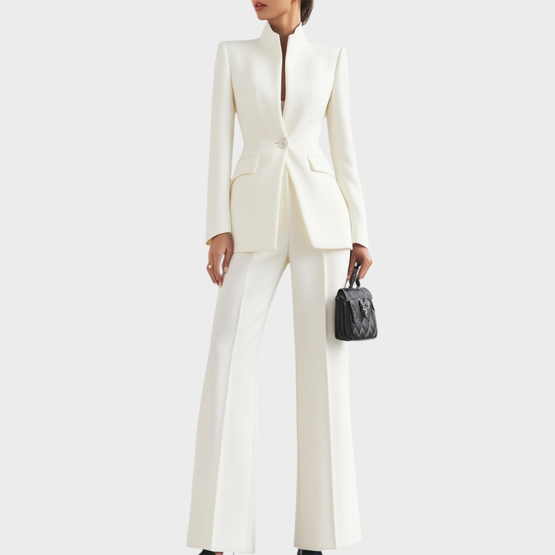 Elizabethe Conjunto de Traje Elegante