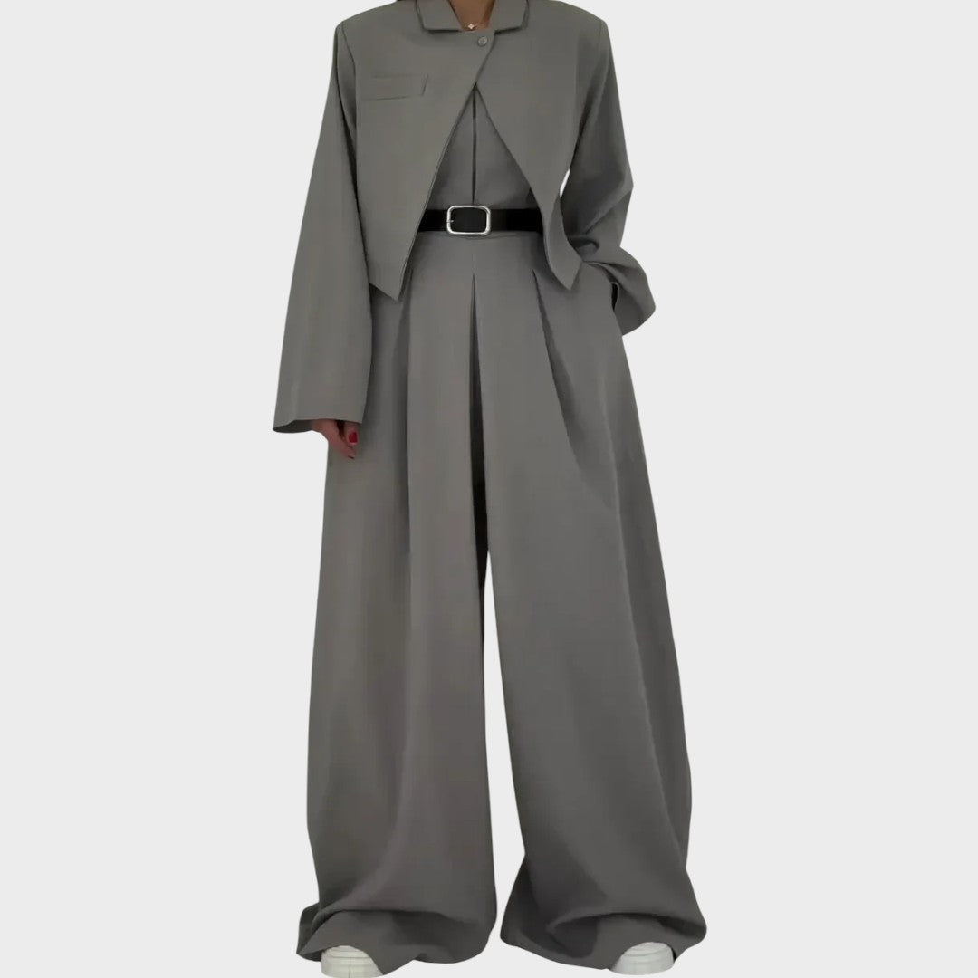 Ariana Conjunto de Mono y Chaqueta de Mujer