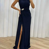 Vestido de Noche Maxi Plisado Davine