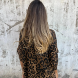 SERANA - BLUSA CON ESTAMPADO DE LEOPARDO