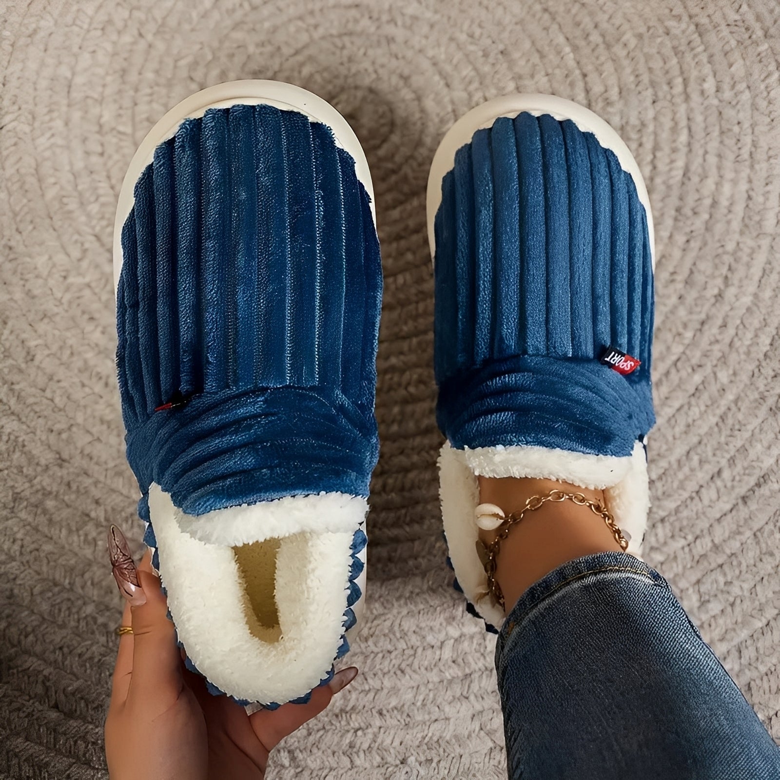 Angèle - Zapatos suaves y cálidos para mujeres