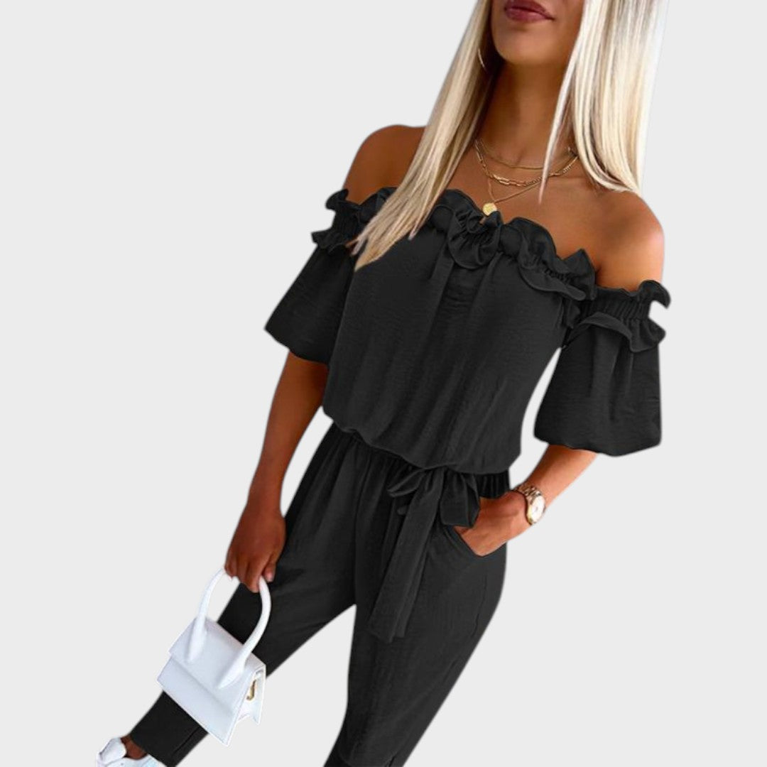 Joana Mono con Hombros Descubiertos