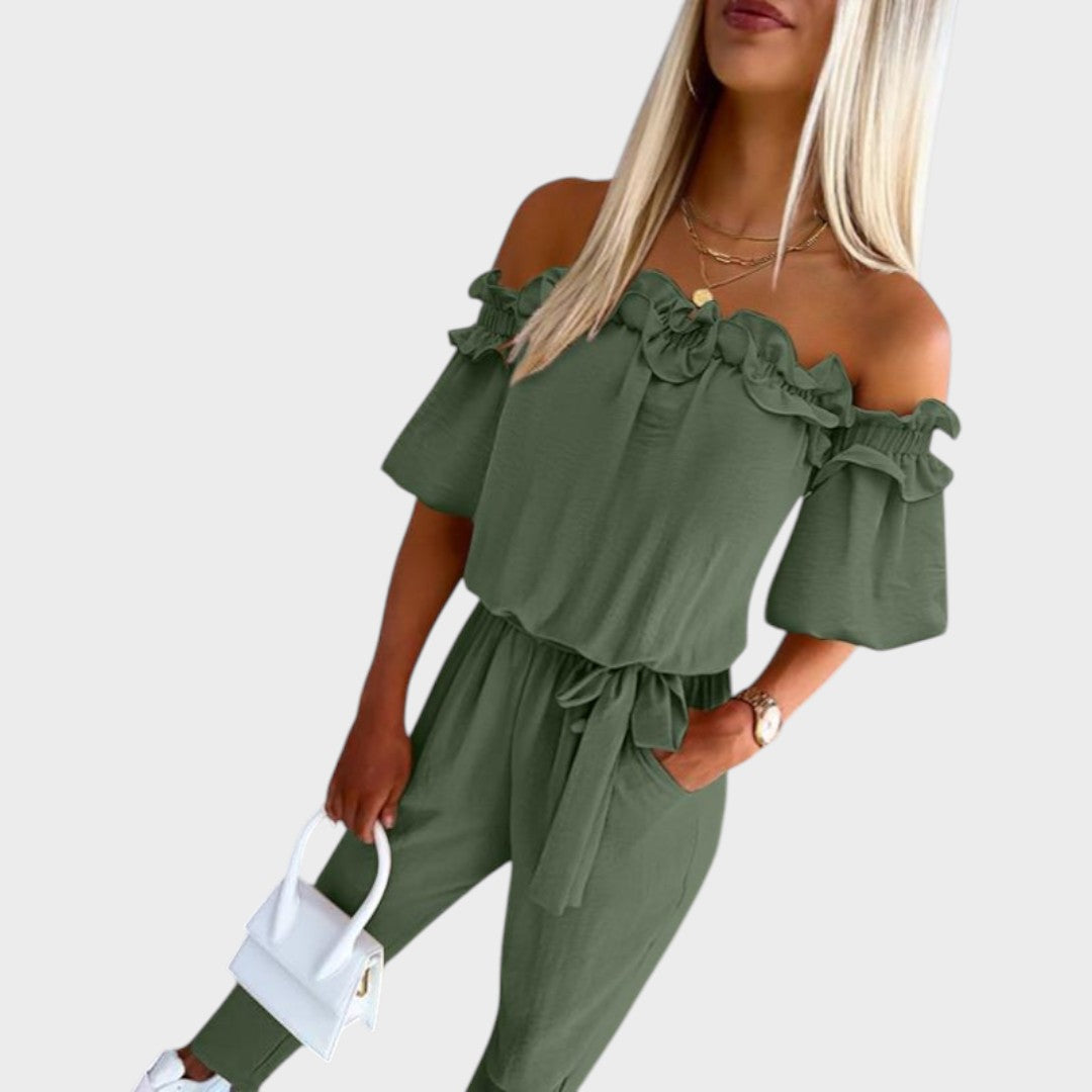 Joana Mono con Hombros Descubiertos