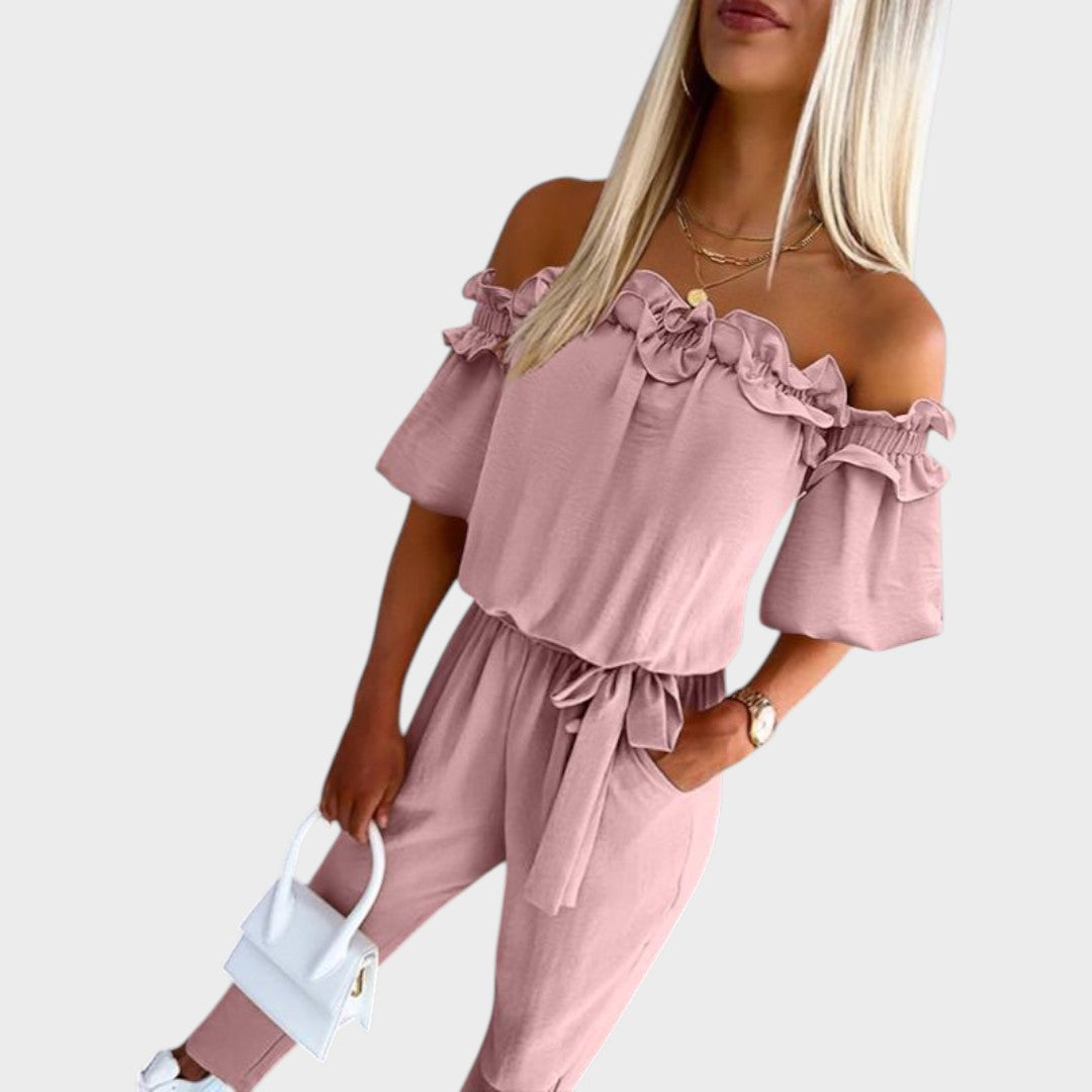 Joana Mono con Hombros Descubiertos