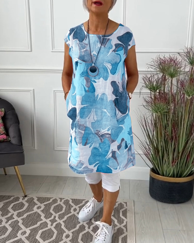 BLUSA LARGA FLORAL KLARISSA
