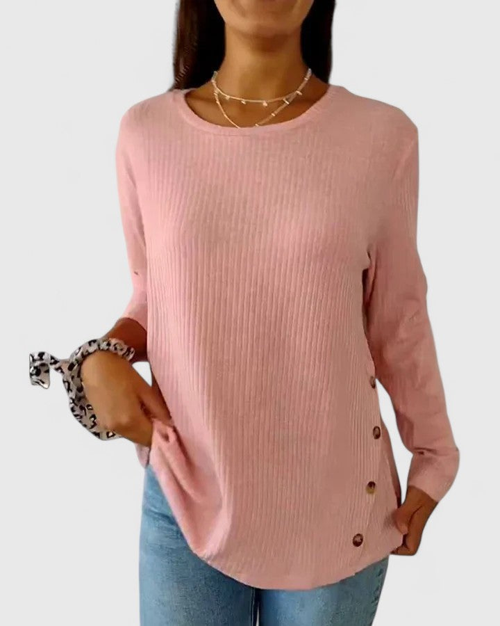 Megan™ | Top Elegante de Manga Corta