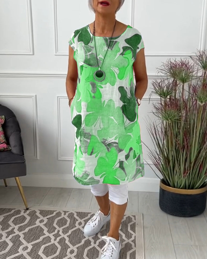 BLUSA LARGA FLORAL KLARISSA