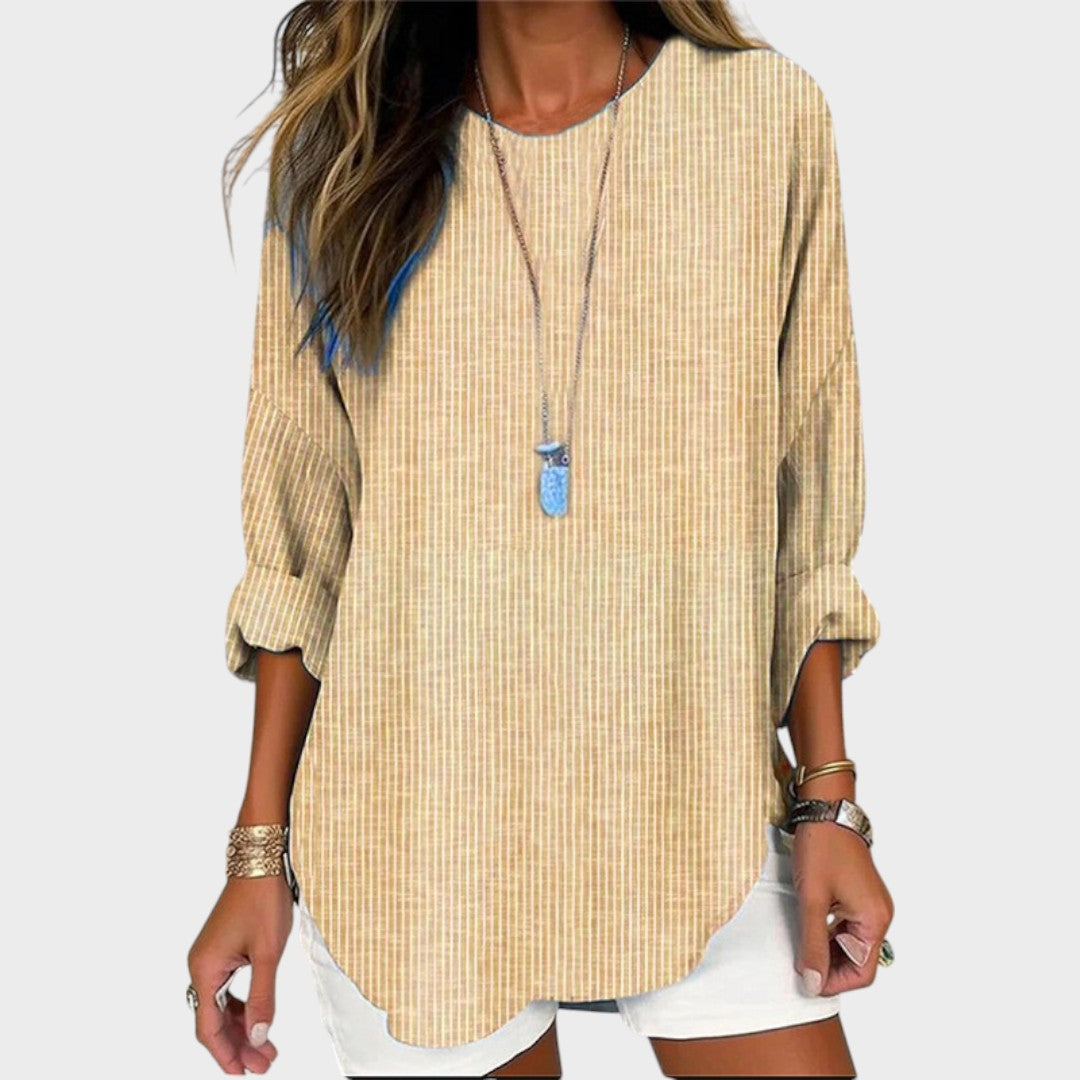 Rhea Blusa de rayas