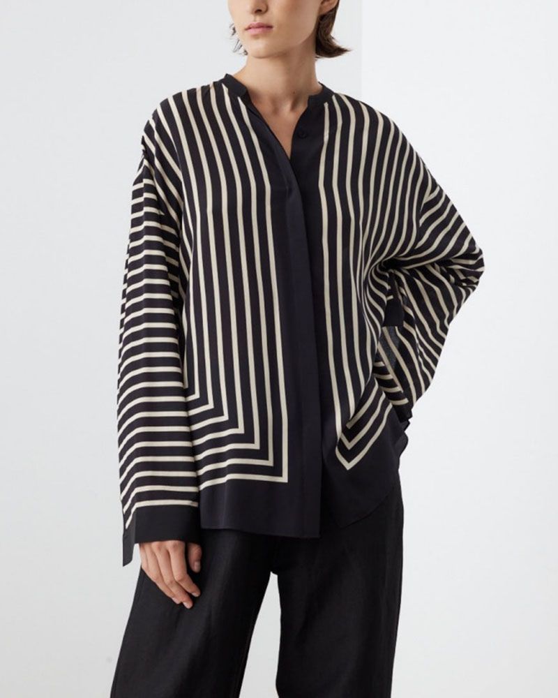 DEINA - Camisa de Seda Versátil