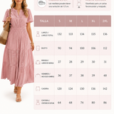 Vestido Sofía – Midi de Verano con Cintura Elástica