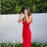 Aliza | Vestido Maxi con Volantes