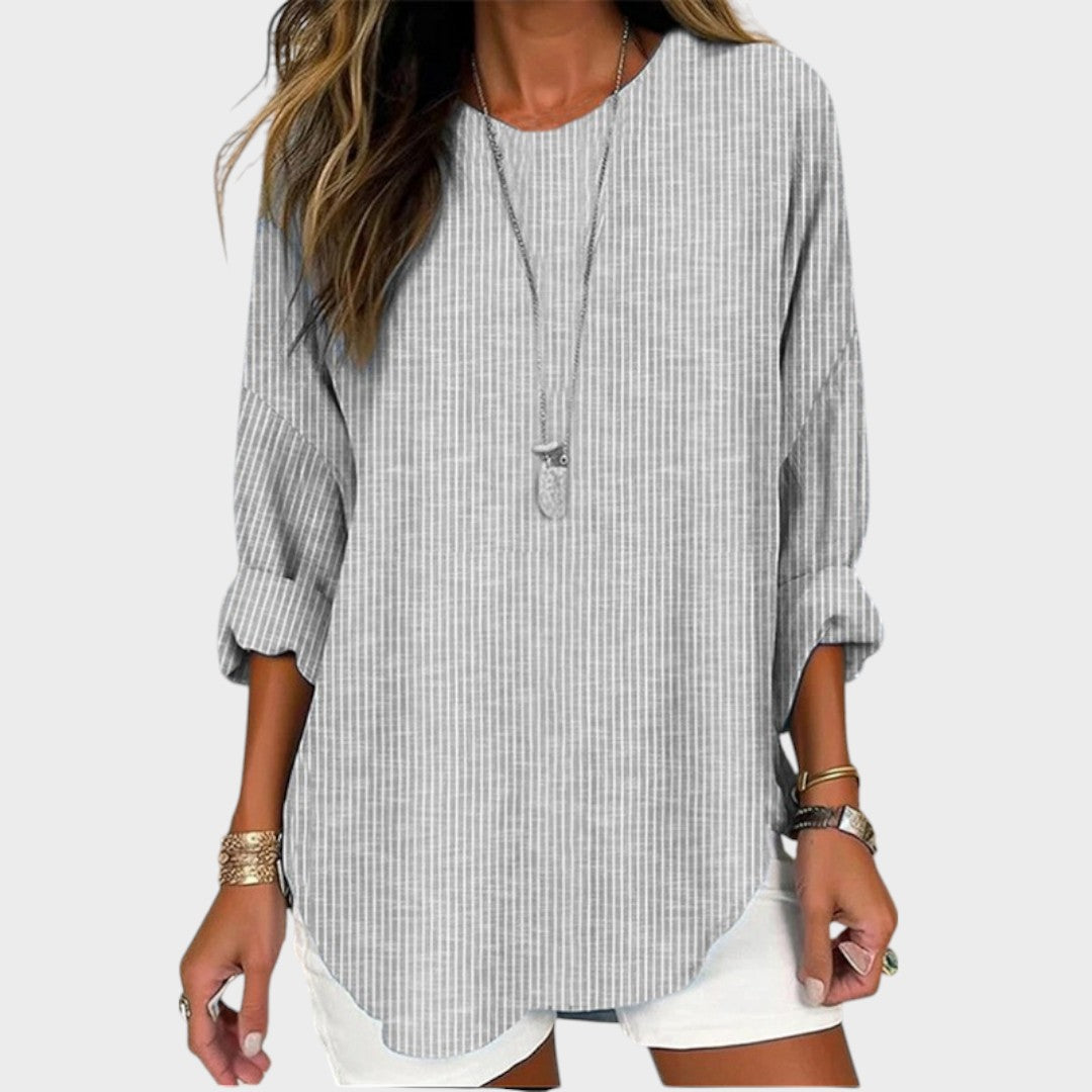 Rhea Blusa de rayas