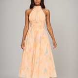 Antonella | Elegante Vestido Maxi con Cuello Halter
