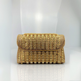 Estrella - Bolso bandolera con cadena elegante y diamantes de colores