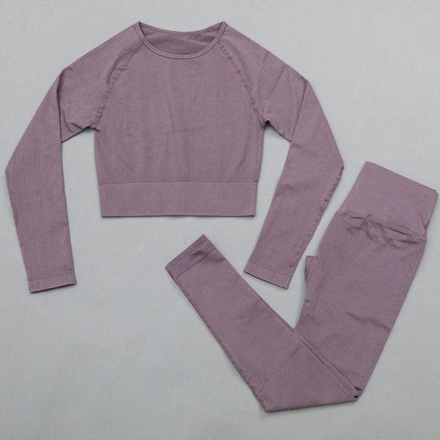 Conjunto deportivo con manga larga