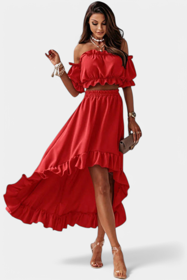 Katja Conjunto de Dos Piezas Off-Shoulder