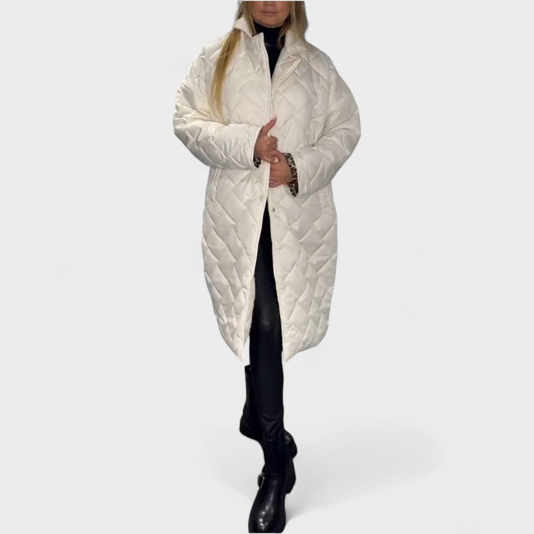 Mara - Abrigo acolchado reversible