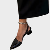 Mirela Tacones de Piel