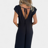 Isela Mono de Cuello en V con Estampado de Leopardo