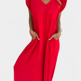 Isela Mono de Cuello en V con Estampado de Leopardo