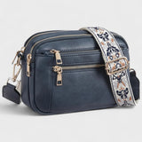 Olivia - Bolso bandolera con correa estampada