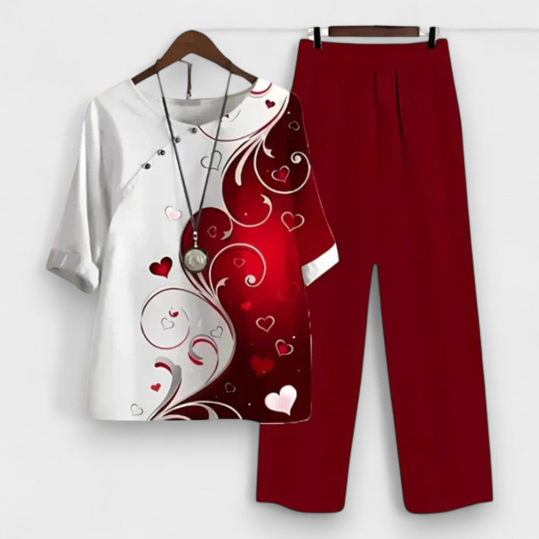 Valéria - Conjunto elegante