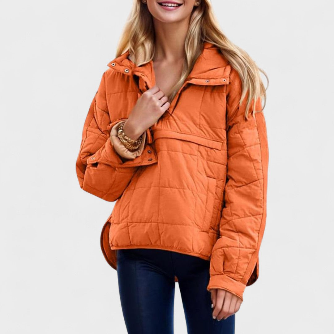 Raquel – Chaqueta con capucha oversize