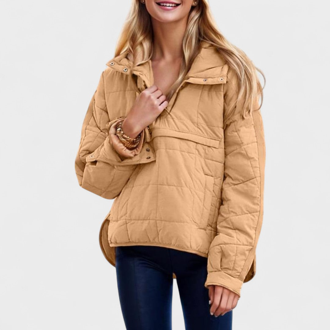 Raquel – Chaqueta con capucha oversize