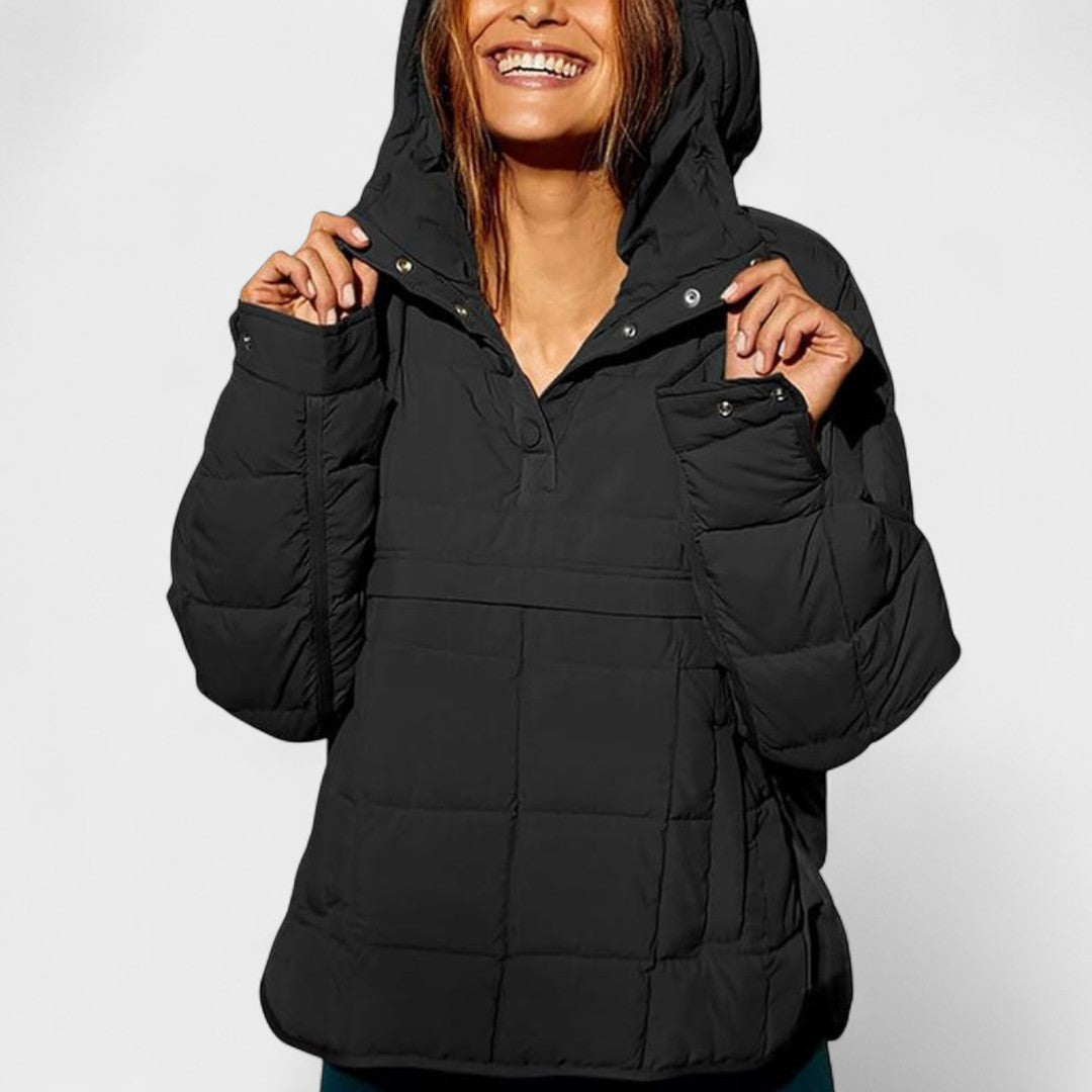 Raquel – Chaqueta con capucha oversize