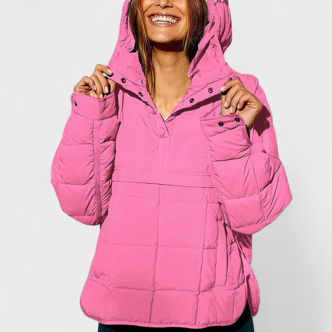 Raquel – Chaqueta con capucha oversize