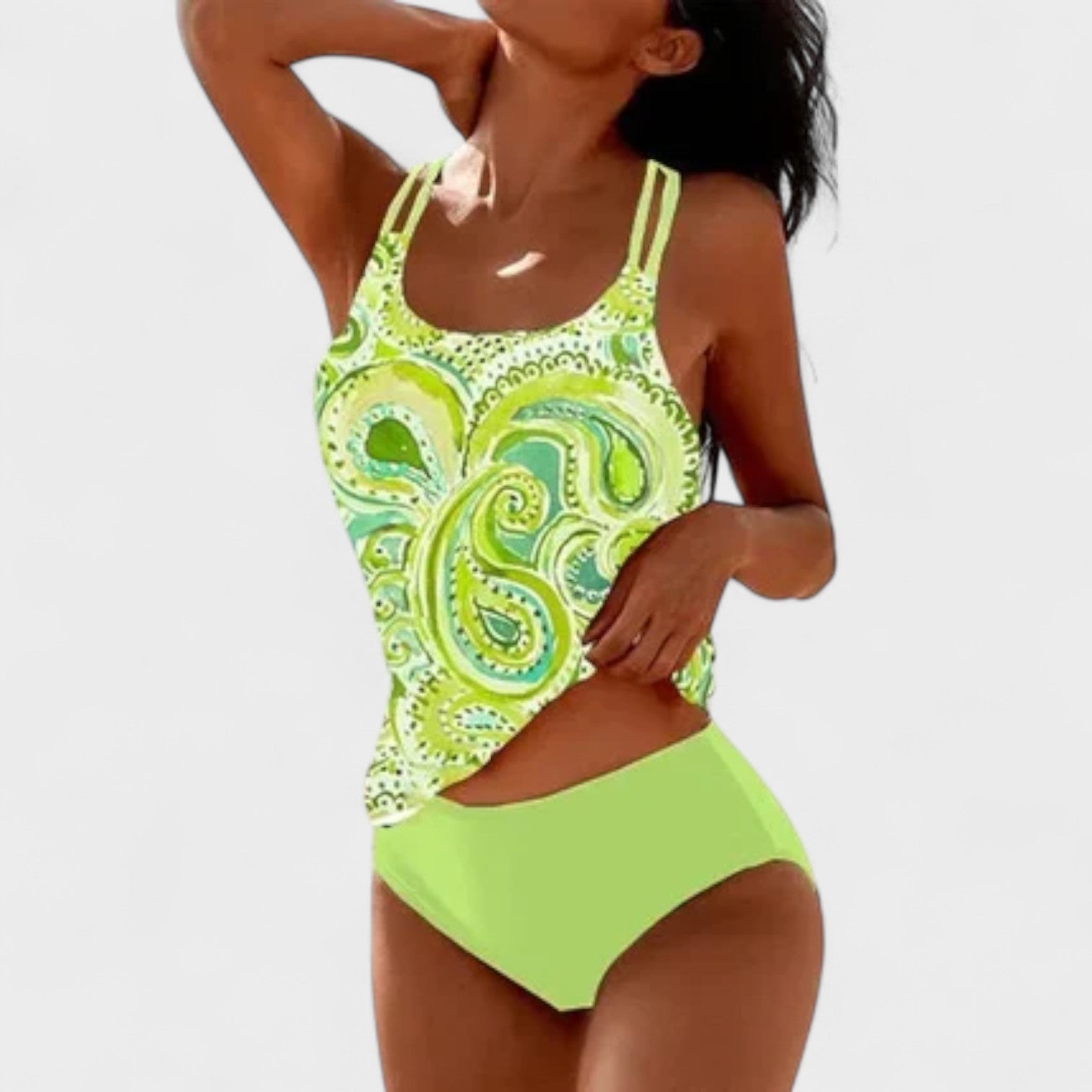 Alina – Bikini bohemio con soporte que garantiza comodidad