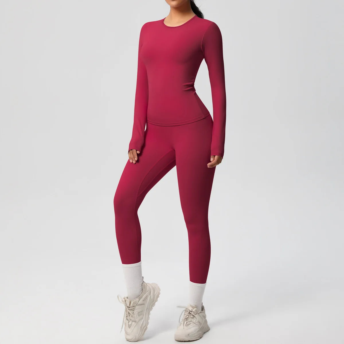 Conjunto deportivo con manga y pernera larga