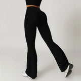 Pantalones deportivos estilo flare