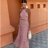 Mickay - Vestido Midi Elegante con Diseño Off-Shoulder