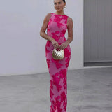 Alora - Elegante Vestido Maxi Floral