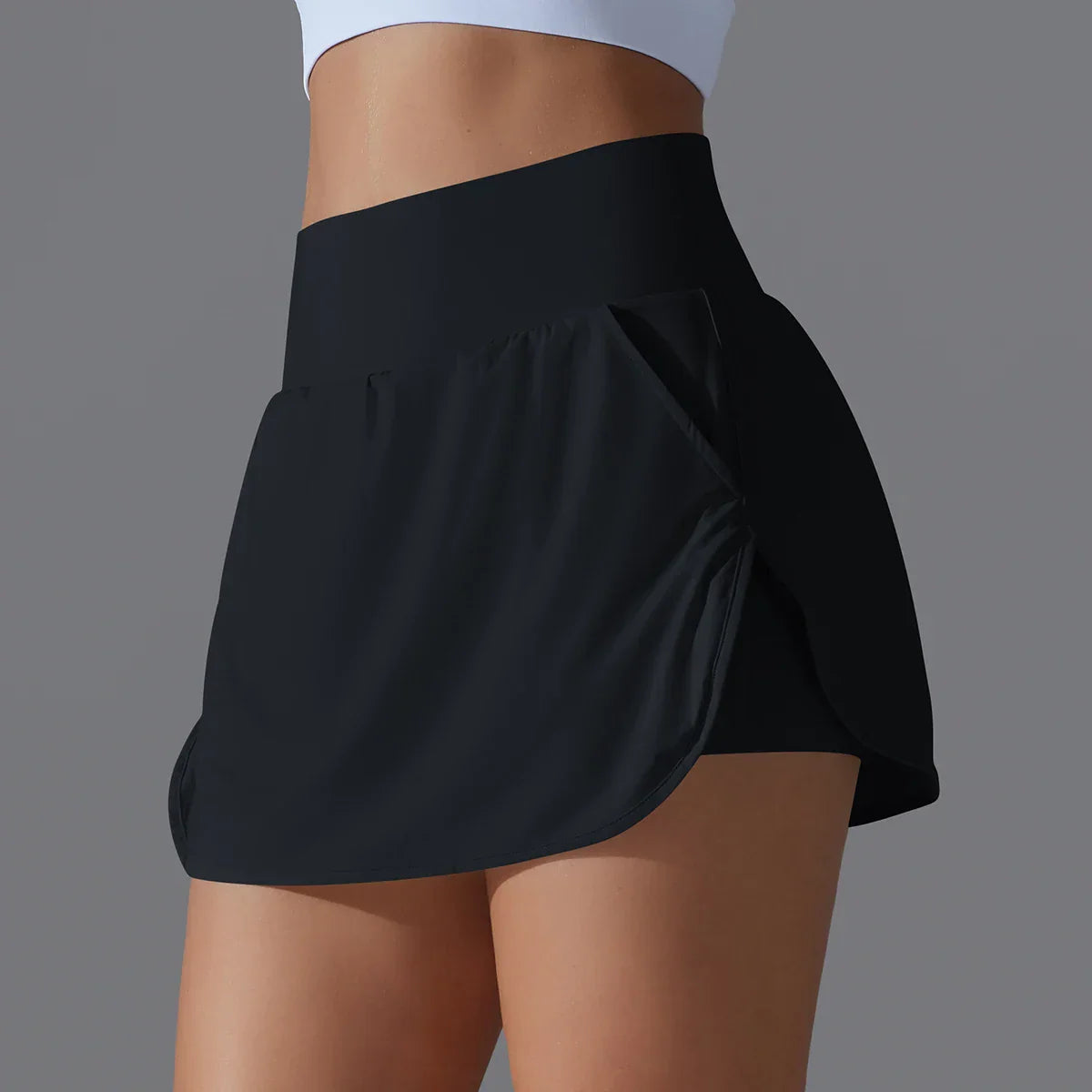 Minifalda deportiva con bolsillo