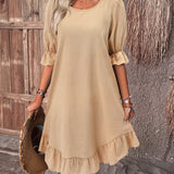 Rebecca | Vestido Casual con Volantes