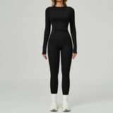 Traje deportivo con manga larga y leggings