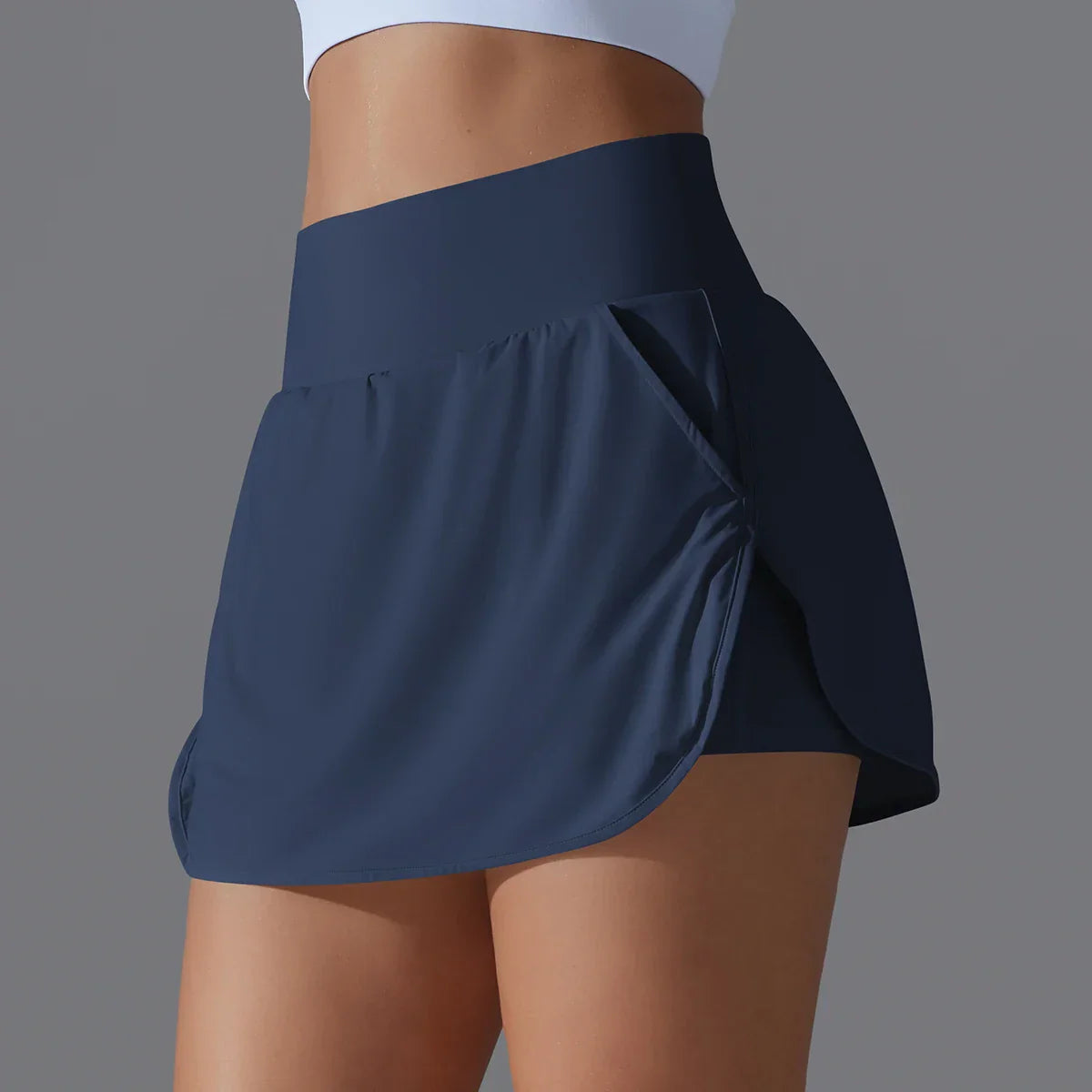 Minifalda deportiva con bolsillo