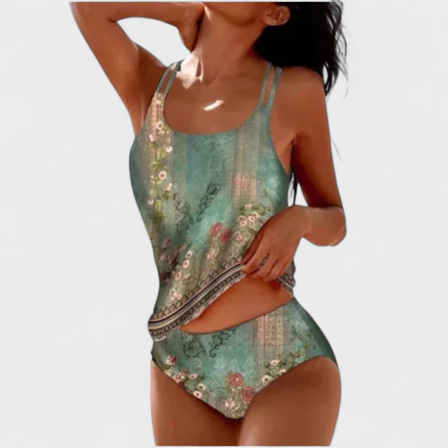 Alina – Bikini bohemio con soporte que garantiza comodidad
