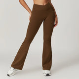 Pantalones deportivos estilo flare