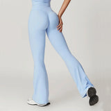 Pantalones deportivos estilo flare
