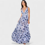 Conjunto Floral Mediterráneo – Bañador con Falda a Juego que destaca tu elegancia playera