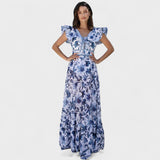 Conjunto Floral Mediterráneo – Bañador con Falda a Juego que destaca tu elegancia playera