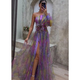 Cecelia - Vestido Maxi de Una Manga