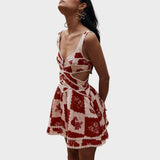 Sabella Minivestido con flores